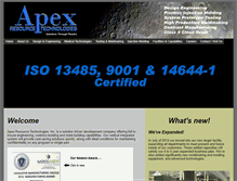 Tablet Screenshot of apexresourcetech.com